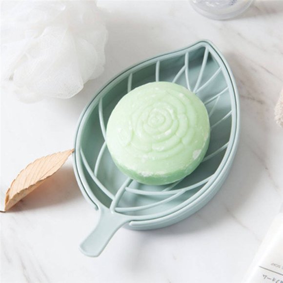 Classy Leaf shape holder Non slip soap dish - Picture 8 of 8